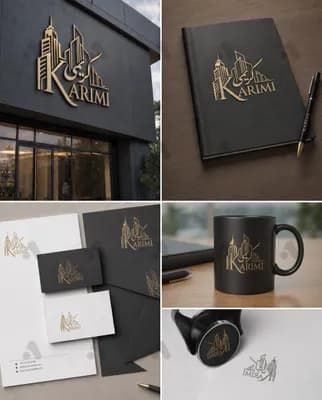 طراحی لوگو و هویت بصری مشاور املاک