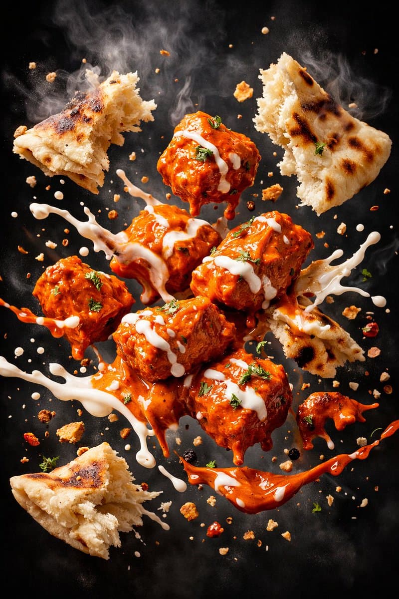 Image Type: Hyper-realistic cinematic food photography · 8K · 3:4 · Camera: Hero…؛ عکس ساخته‌شده با هوش مصنوعی و پرامپت فارسی در Axeto
