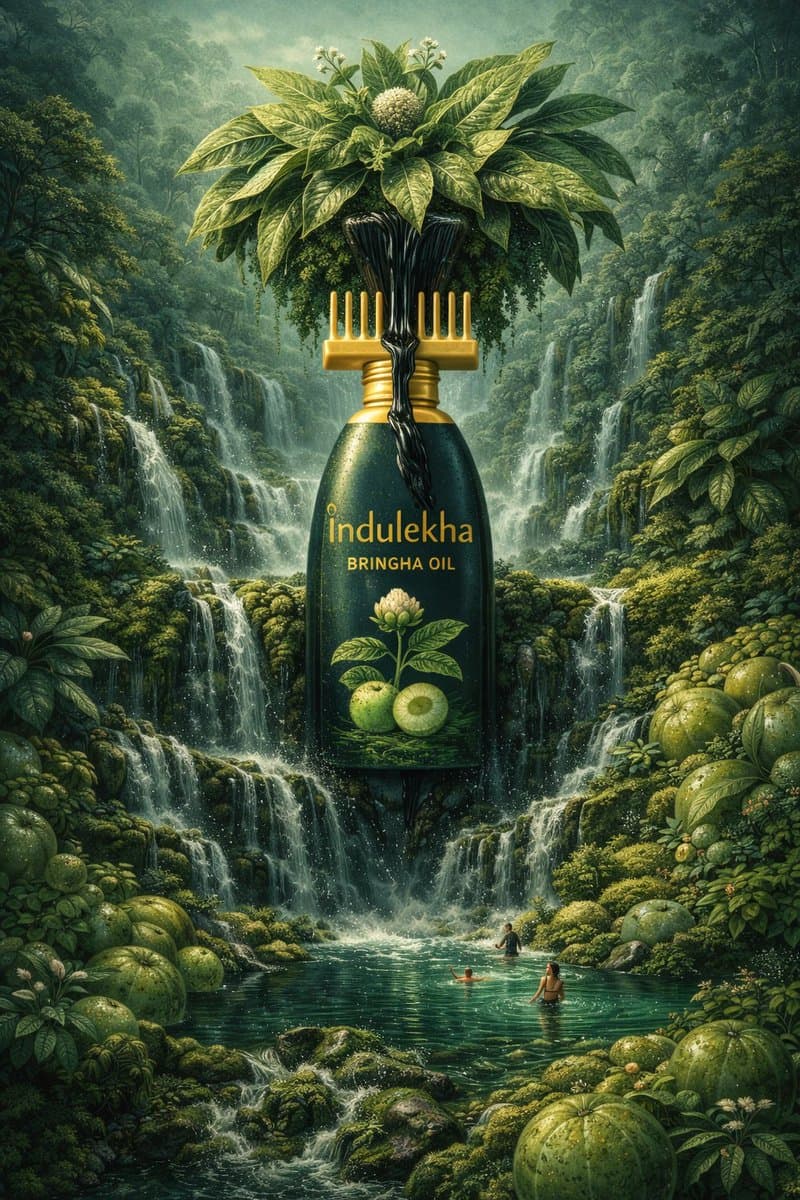 Surreal premium commercial illustration for [Brand Name] [OIL TYPE], featuring t…؛ عکس ساخته‌شده با هوش مصنوعی و پرامپت فارسی در Axeto