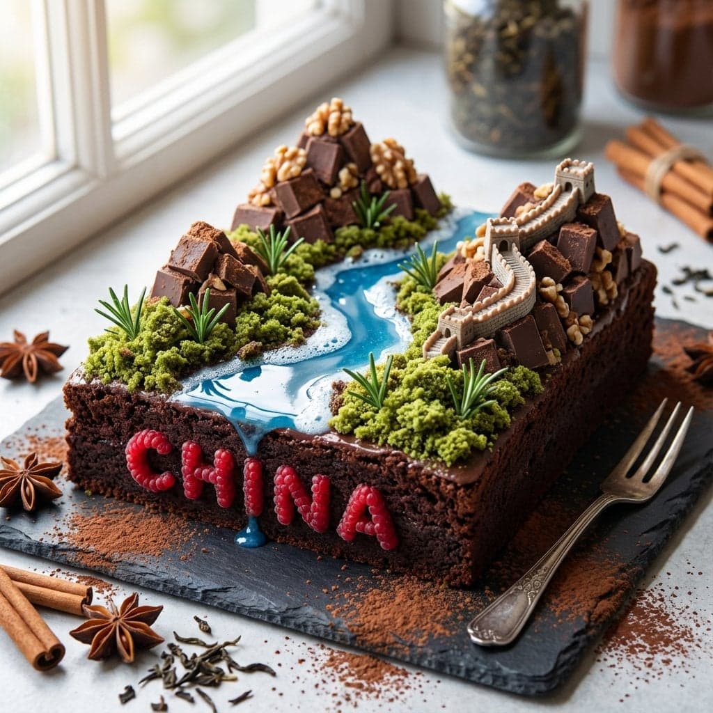 Input: city, country Act as a Master Pastry Chef and Landscape Architect. Genera…؛ عکس ساخته‌شده با هوش مصنوعی و پرامپت فارسی در Axeto