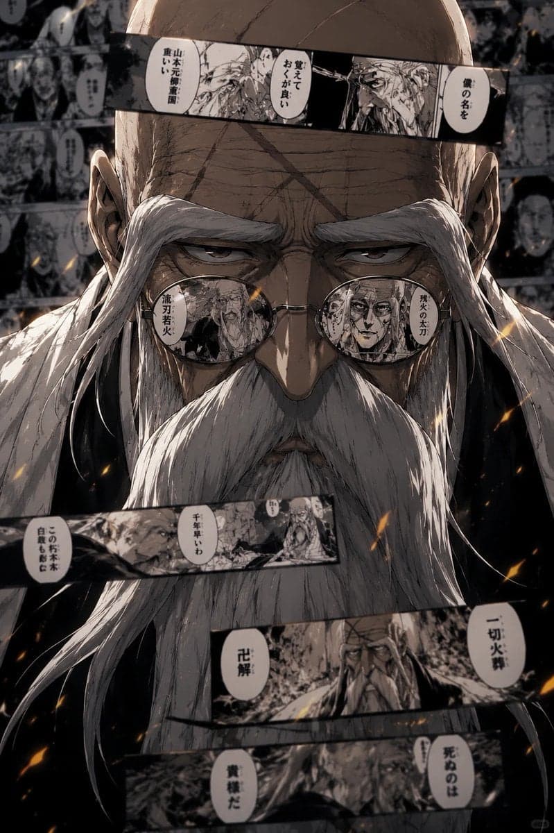 Ultra-high detail 2D anime hot-blooded manga style character poster, front half-…؛ عکس ساخته‌شده با هوش مصنوعی و پرامپت فارسی در Axeto