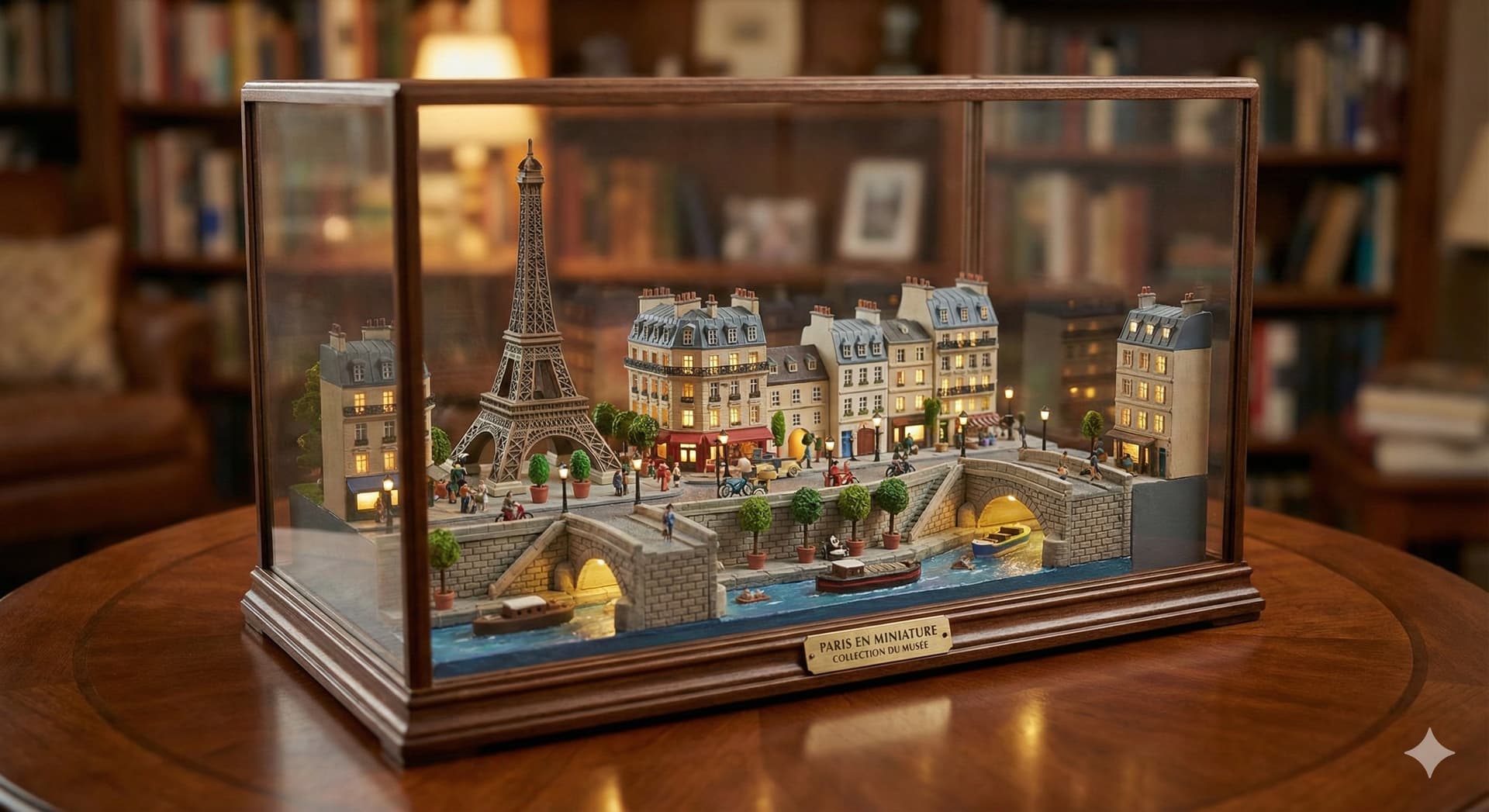 Miniature City World (1)؛ عکس ساخته‌شده با هوش مصنوعی و پرامپت فارسی در Axeto