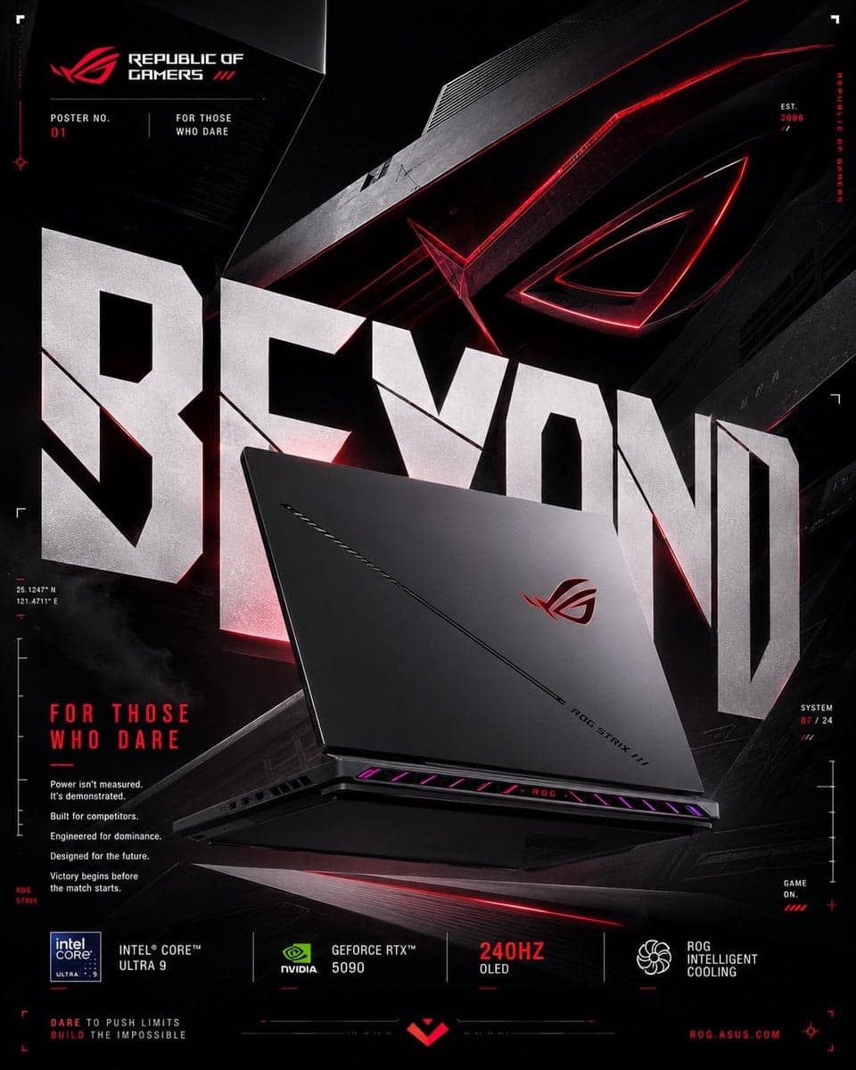 تبلیغ لپ‌تاپ HP OMEN: لوکس، عمودی ۴:۵؛ محتوای مرتبط هوش مصنوعی در Axeto