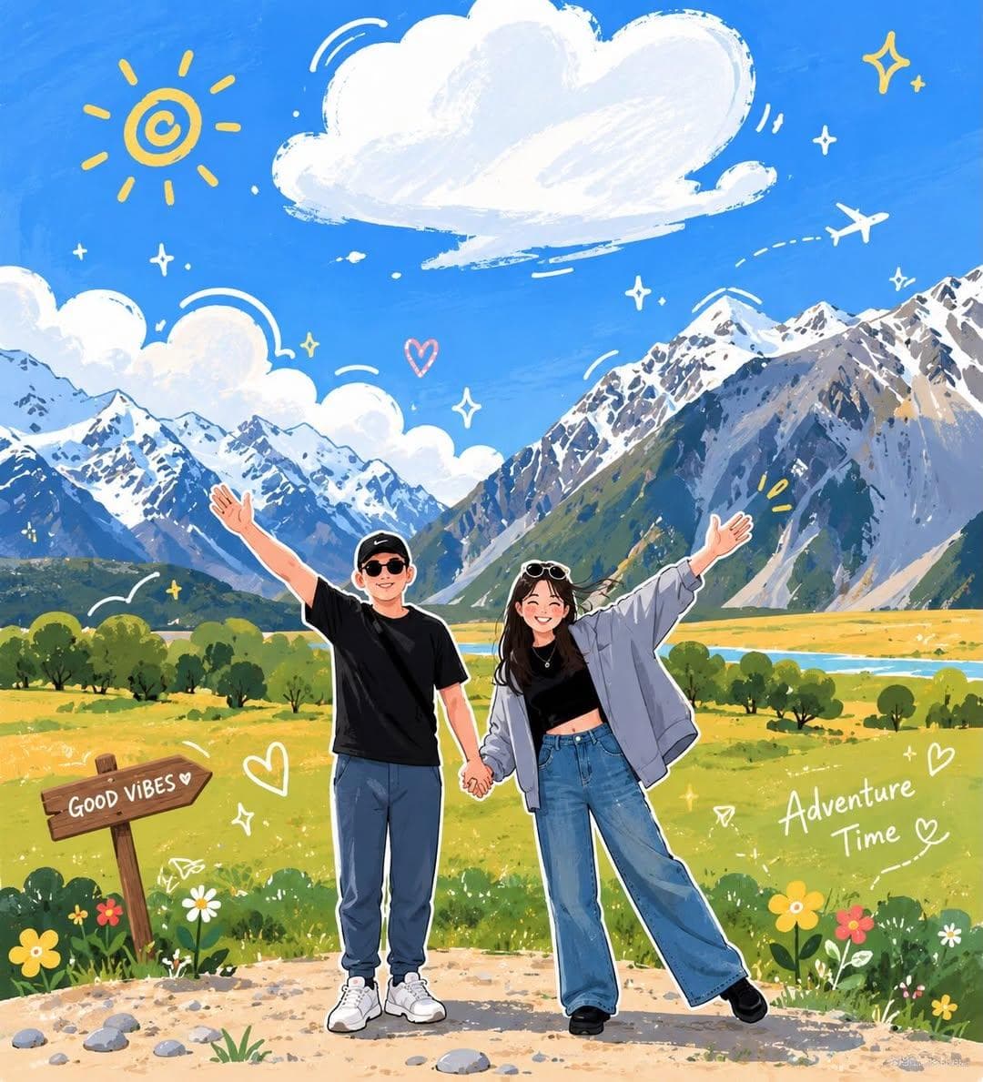 تبدیل عکس سفر به انیمه به سبک گیبلی؛ محتوای مرتبط هوش مصنوعی در Axeto