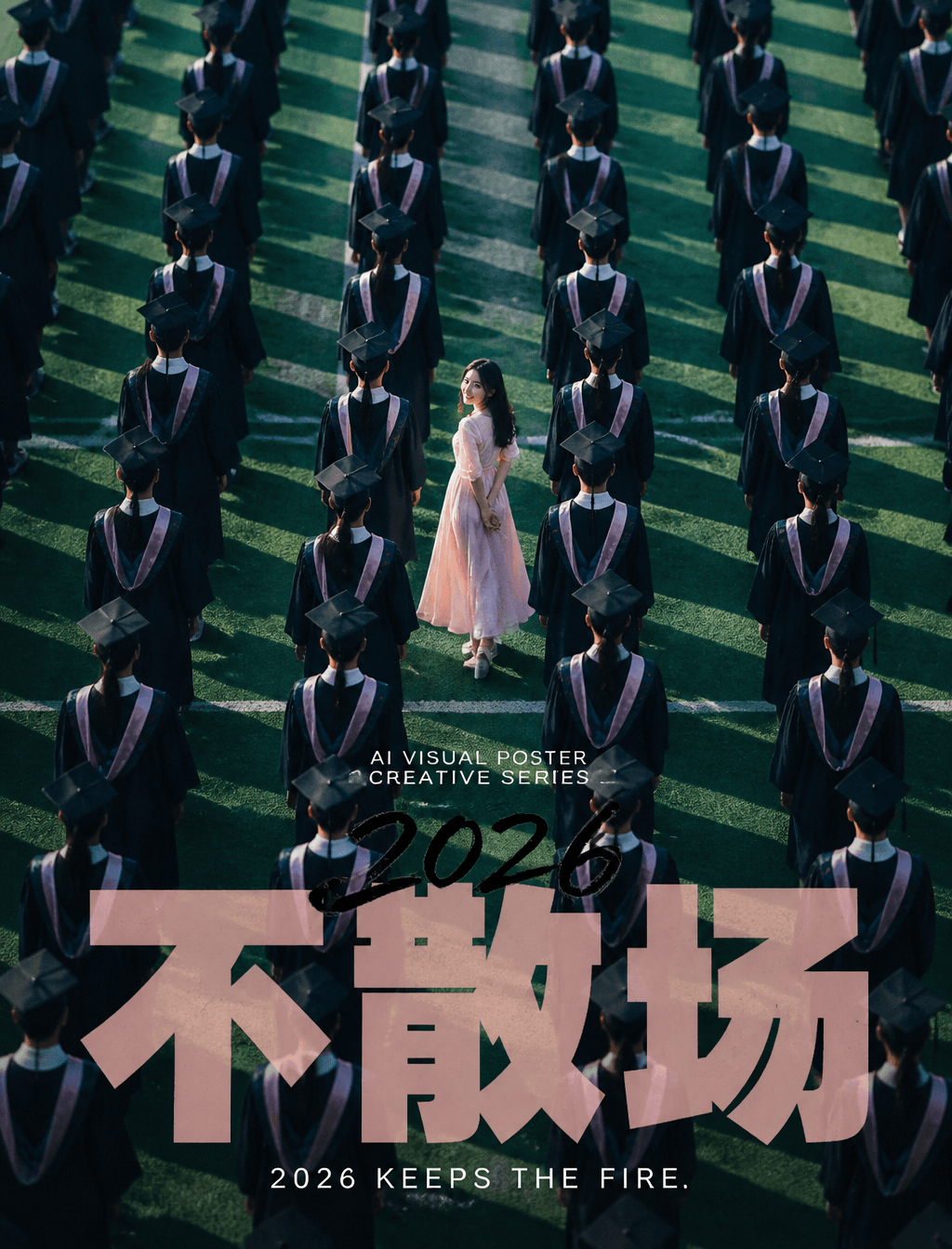 A vertical 3:4 finished concept poster. High-angle overhead shot composition. Th…؛ عکس ساخته‌شده با هوش مصنوعی و پرامپت فارسی در Axeto