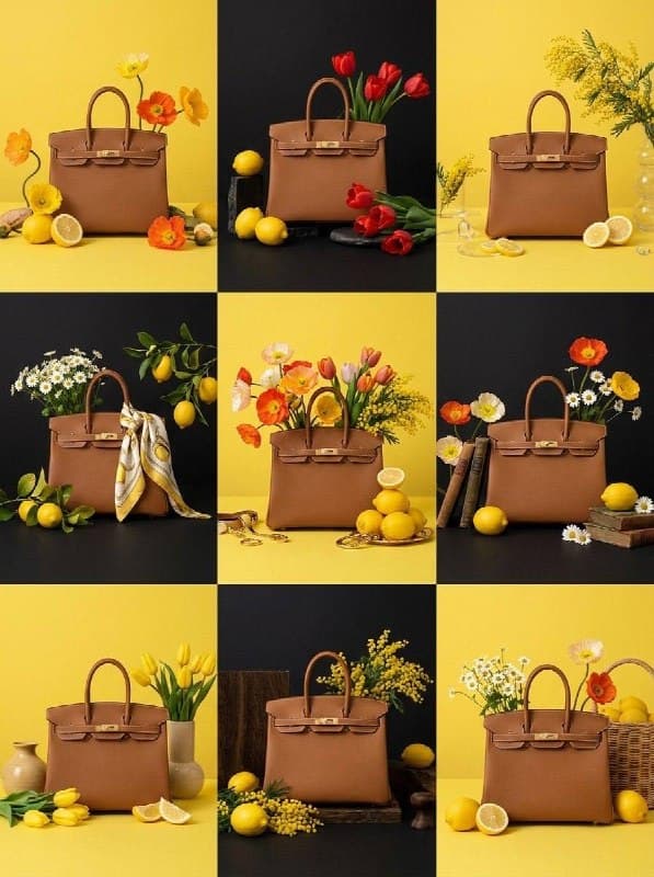 A creative editorial 3x3 photo grid fashion and accessories campaign. Alternatin…؛ محتوای مرتبط هوش مصنوعی در Axeto