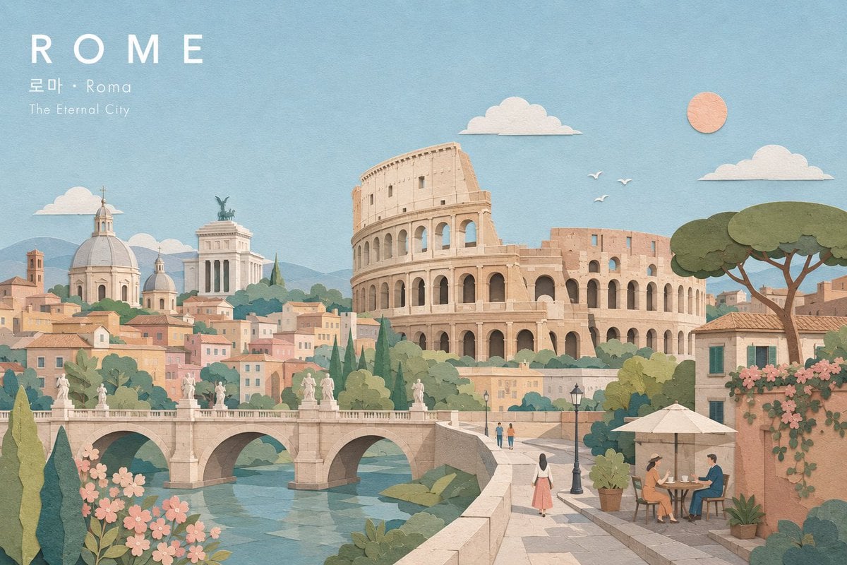 Create a refined wide landscape illustration of [City Subject], naturally featur…؛ پرامپت مشابه برای ساخت عکس با هوش مصنوعی